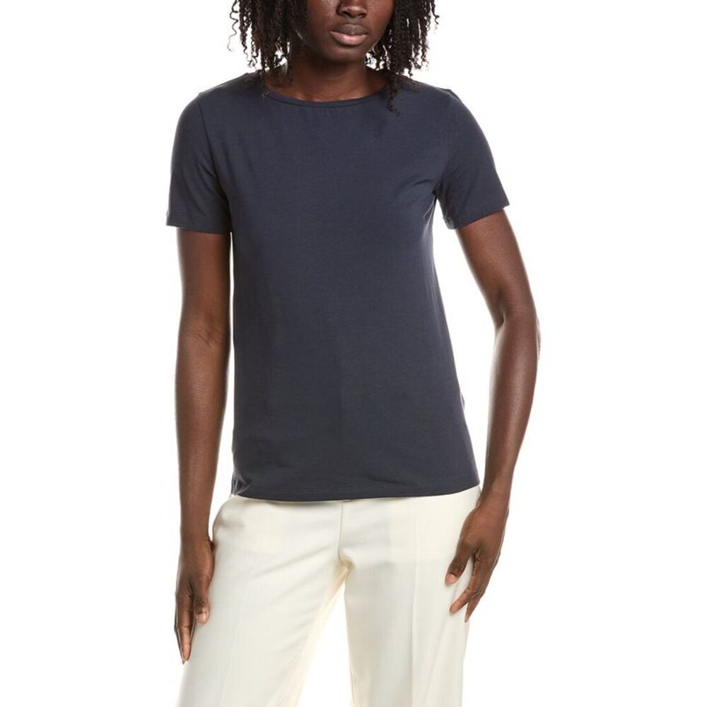 Max Mara Womens Weekend Multib T-Shirt, Navy